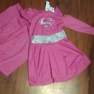 SUPER GIRL SIZE SMALL COSTUME